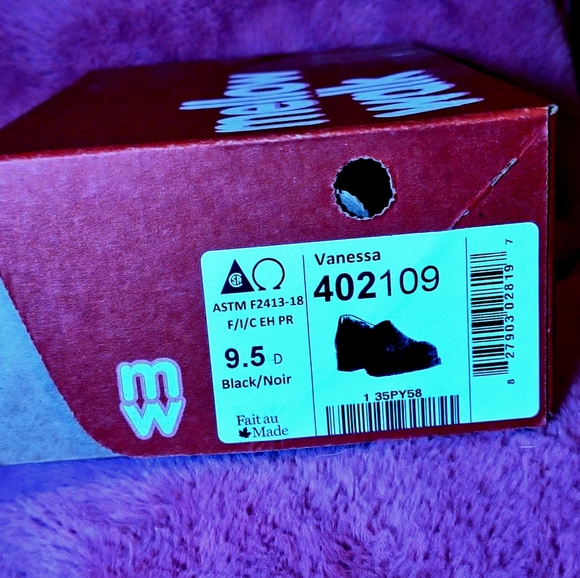 Nurses! CUTE & COMFY work shoes! NWTIB Steel-toe, xtra cushion, OSHA-approved - Picture 7 of 10